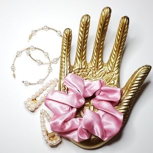 Hand made scrunchie.